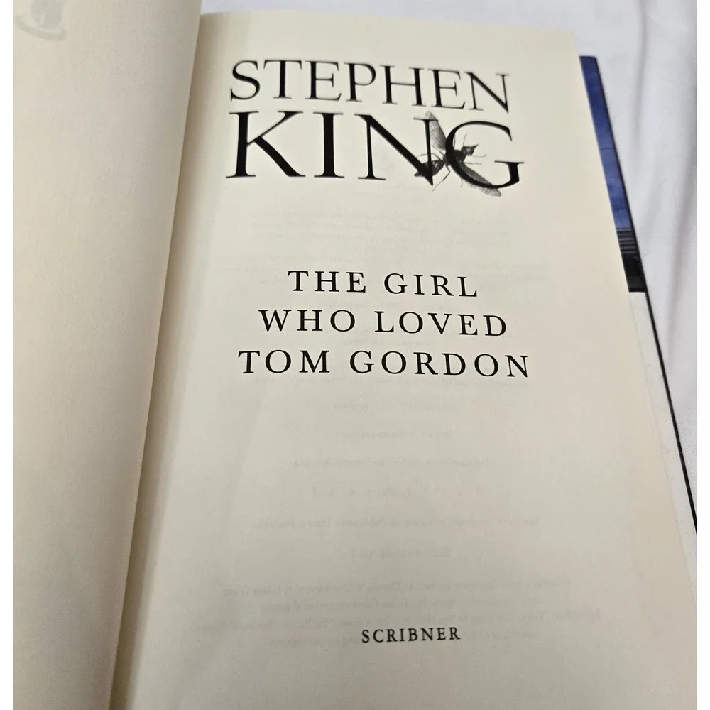 LOT/3‎ VINTAGE Stephen King HC's - Christine, Firestarter, Girl Who Loved Tom G